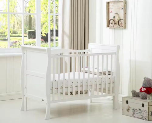 Wooden cot bed toddler - cot, baby