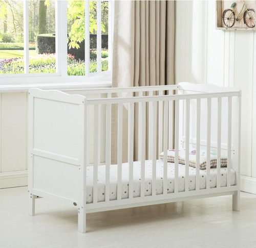 Wooden cot bed with - wooden, toddler