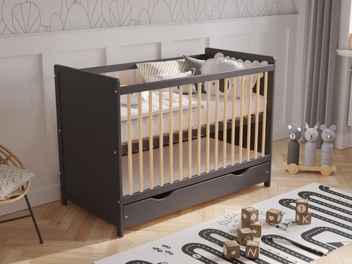 Baby cot bed 120x60cm with - cot,