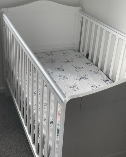 Wooden nursery cotbed - nursery, with